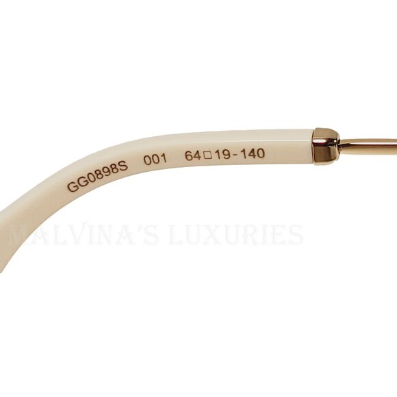 GUCCI SUNGLASSES GG0898S HOLLYWOOD FOREVER CRYSTAL CAT EYE ACETATE $1,200 - Picture 11 of 14